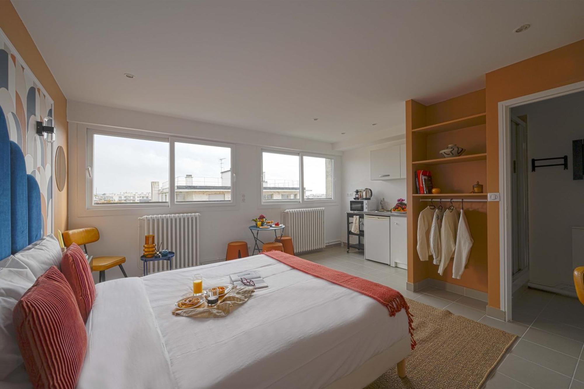 Modern Bright Apartment In Appart'Hotel Saint-Maur-des-Fosses ภายนอก รูปภาพ